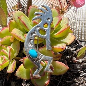 Kokopelli Pin